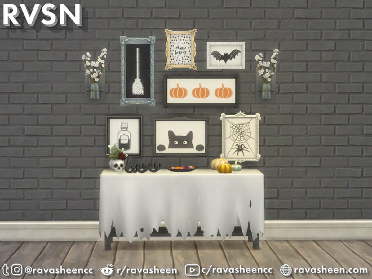 RAVASHEEN Fabboolous Halloween Wall Art