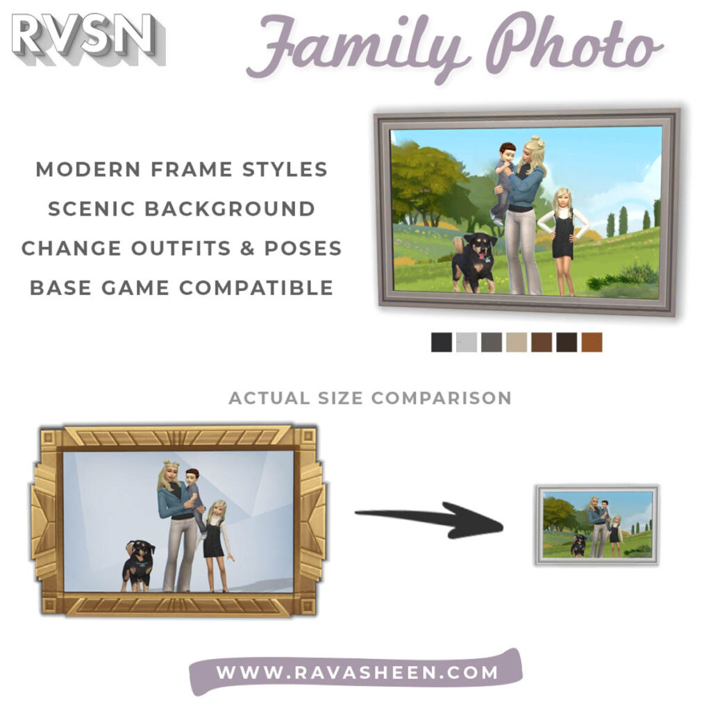 Ravasheen modern family portrait