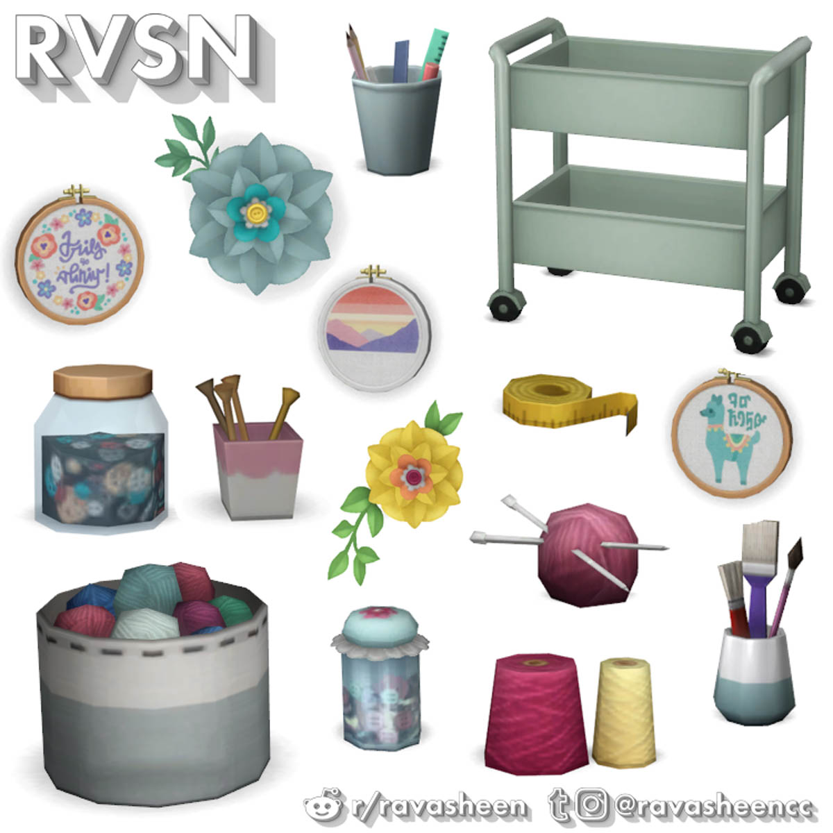 Мелочи для рукоделия (Procraftination Crafting Clutter) — скриншот 1