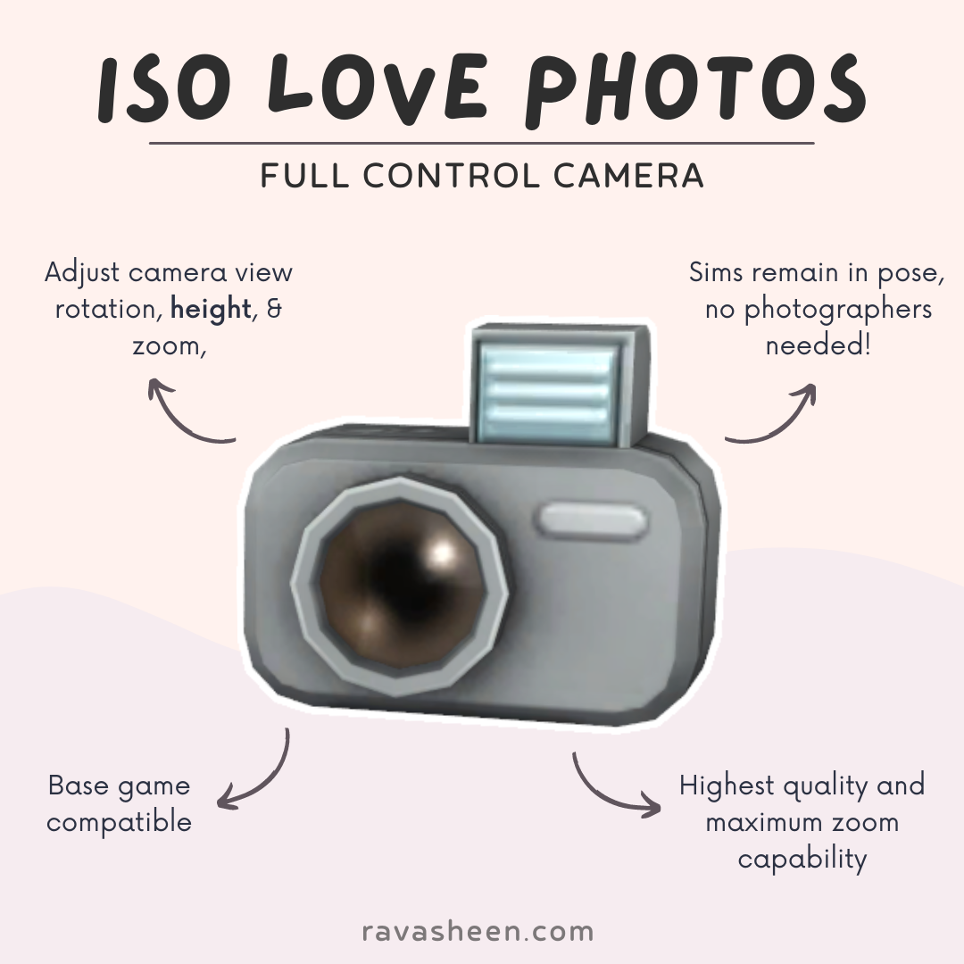 RAVASHEEN - ISO Love Photos - Full Control Camera