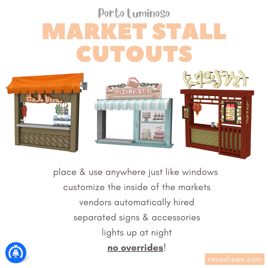 Рыночные проёмы «Порто Луминосо» (Porto Luminoso Market Cutouts) — скриншот 1